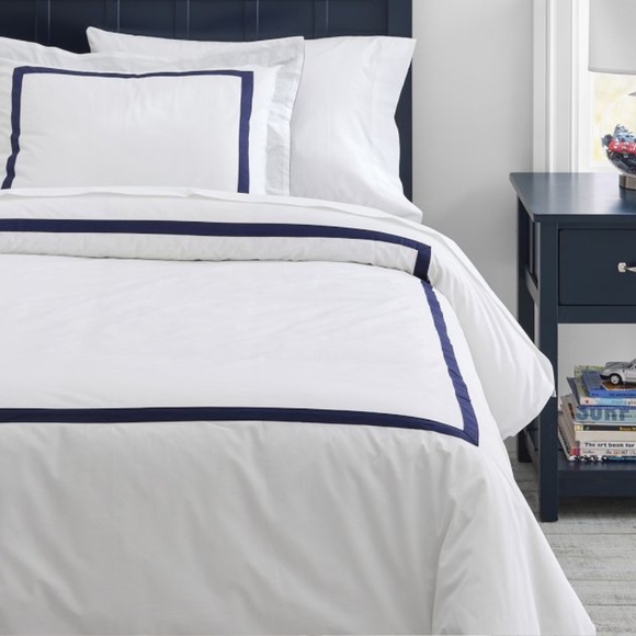 Pottery Barn Kids Organic Decorator Organic Duvet Cover & Euro Sham - Picture 2 of 6